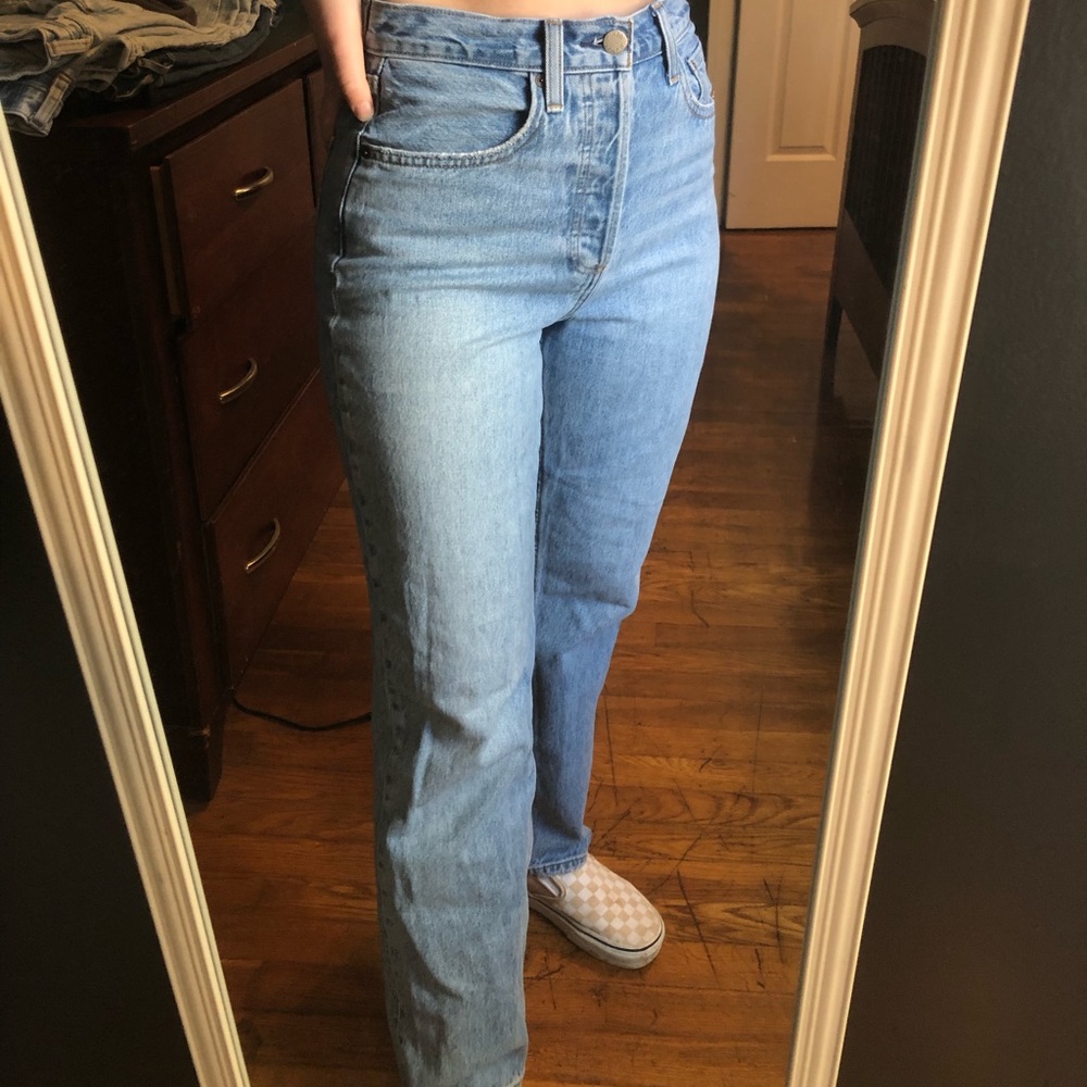 Aritzia Denim Forum Joni High Rise Loose 29L